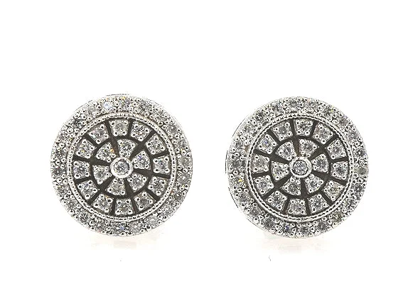 Hoop earrings with a chunky design for a bold and trendy statement-0.50CT Diamond Earrings