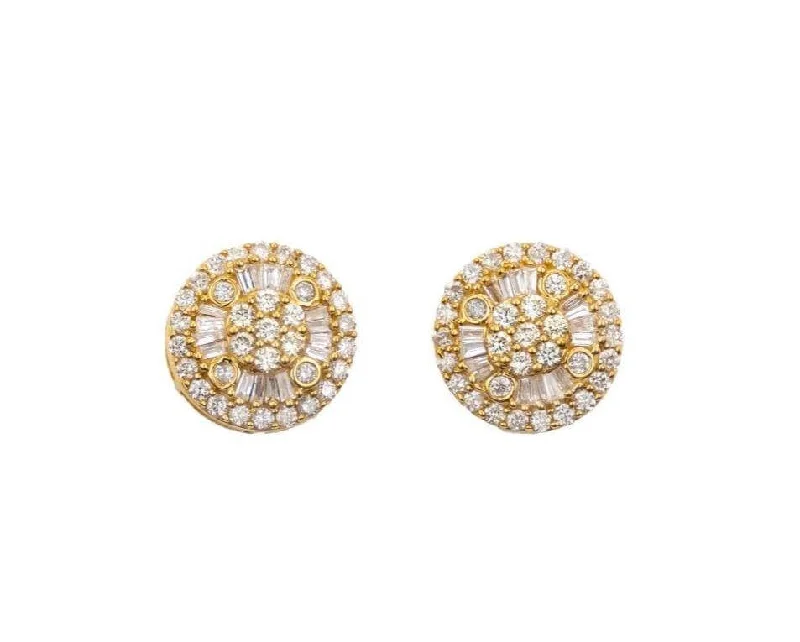 Small hoop earrings for a delicate and understated everyday wear-0.72 CT Diamond Earrings