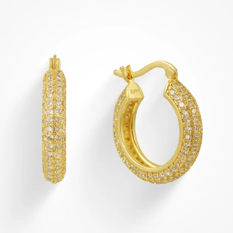 Hoop earrings with snake print designs for an edgy, wild appearance-1-800 Evry Bling Earrings