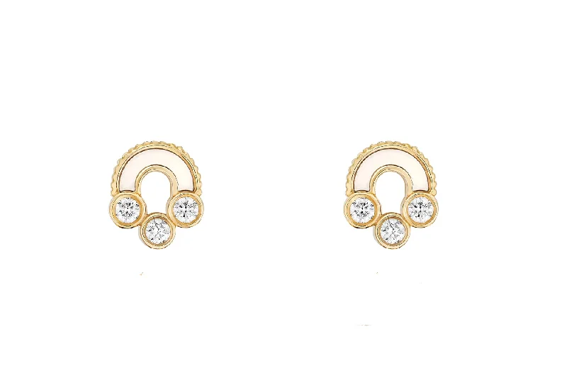 Best hoop earrings with intricate beaded details for a textured, stylish appearance-Magnetic Studs