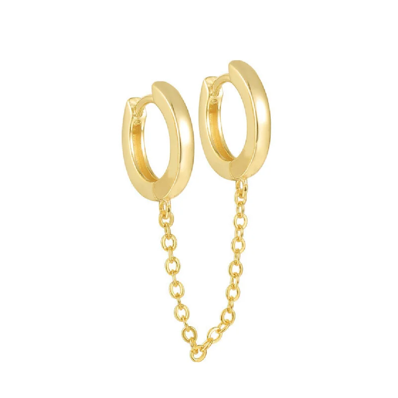 Best hoop earrings with rose gold for a romantic and warm aesthetic-2x The Fun Earrings