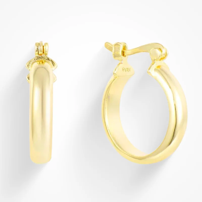 Best hoop earrings with smooth ceramic finishes for a polished, clean style-Basic B Earrings