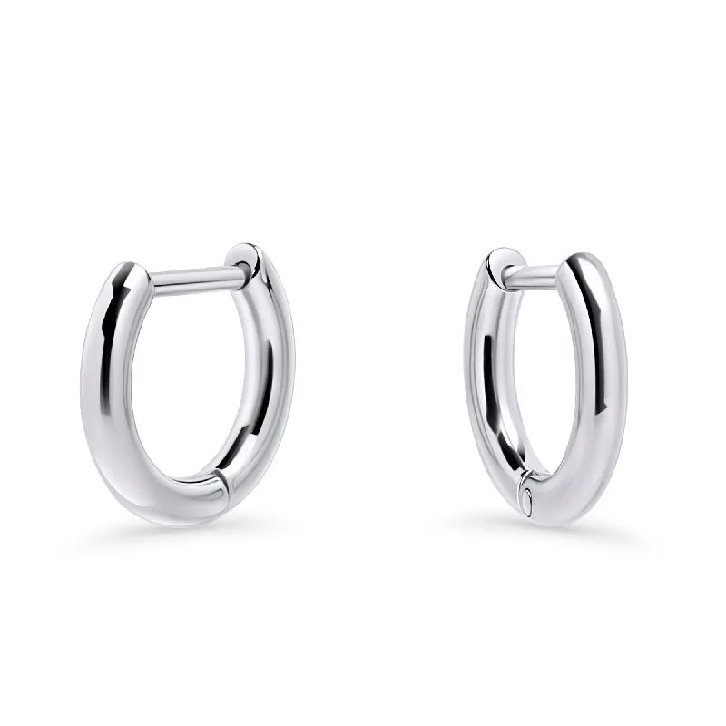 Best hoop earrings with vintage-style detailing for a nostalgic and timeless look-Felipe Small Huggie Earrings