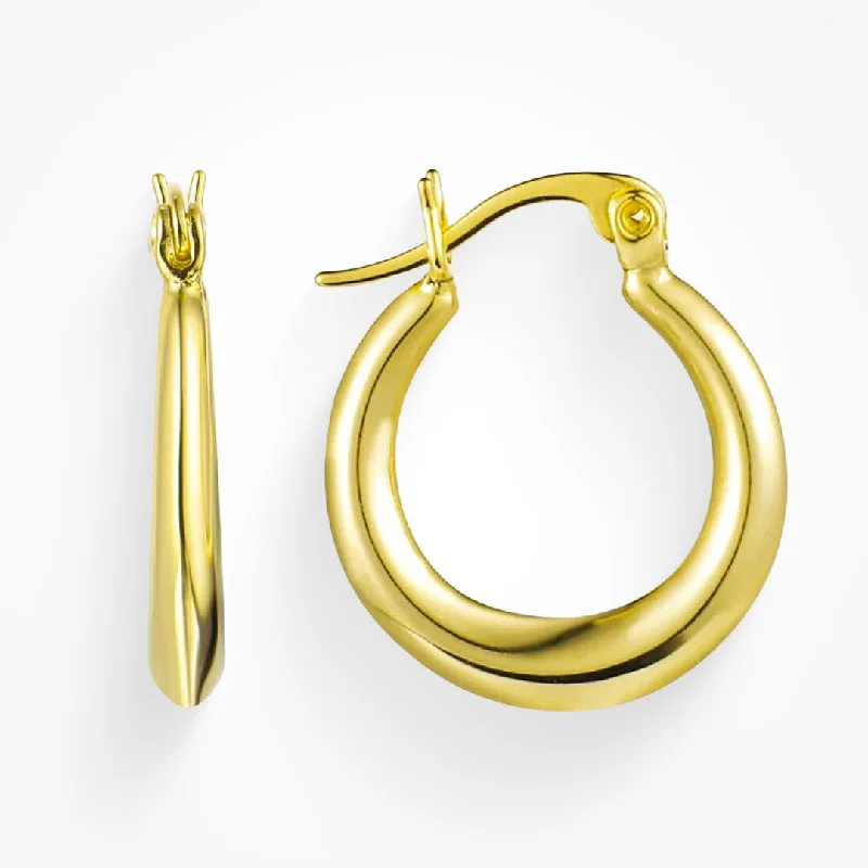 Hoop earrings with snake print designs for an edgy, wild appearance-Fresh AF Earrings