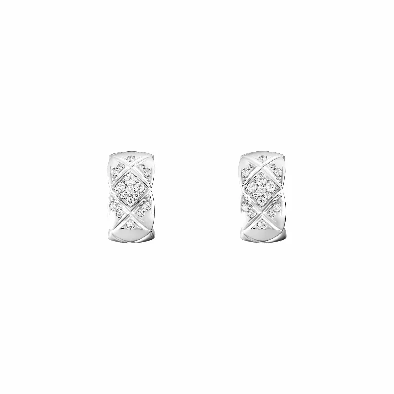 Hoop earrings with braided patterns for a detailed and textured finish-Coco Crush Earrings