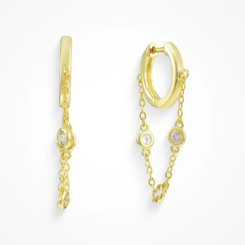 Hoop earrings with polished metal for a shiny and high-quality finish-Pixie Dust Earrings