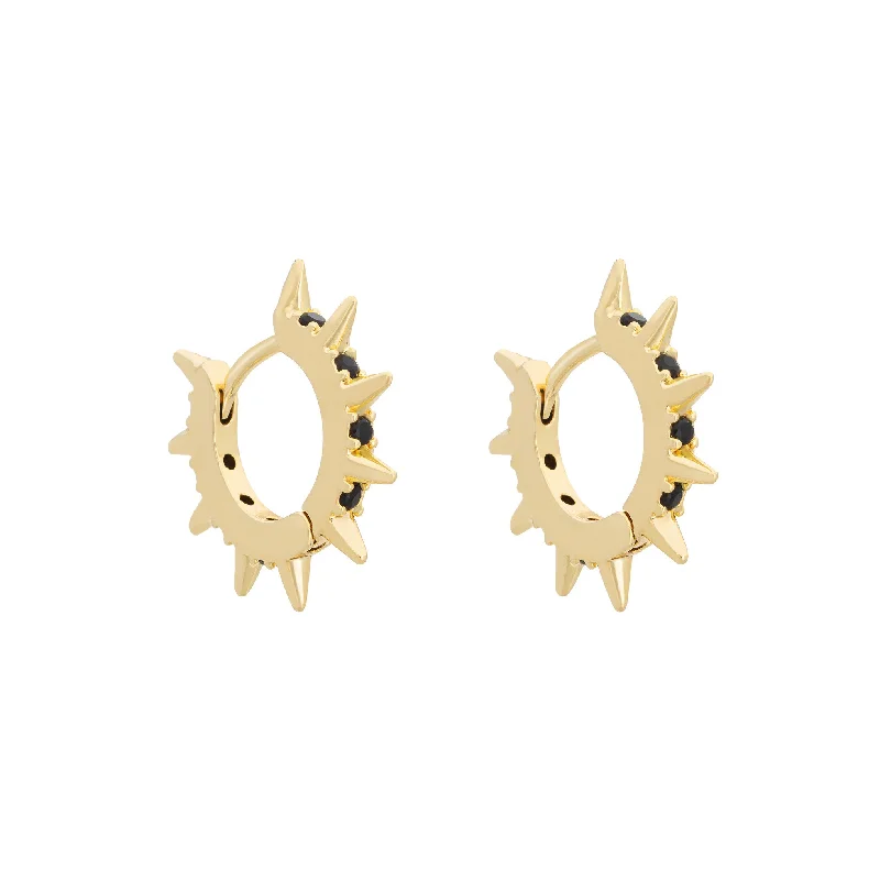 Best hoop earrings with gold-plated finishes for an affordable luxury vibe-Runaway Hoops