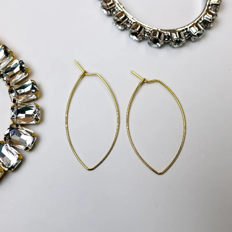 Hoop earrings with resin accents for a bold and colorful design-Sorrelli | Caroline Hoop Earrings in Bright Gold Tone