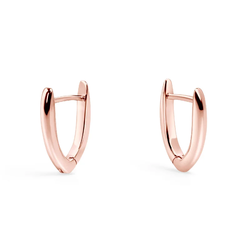 Best hoop earrings with cubic zirconia for a budget-friendly, dazzling look-Vibrato Huggie Earrings