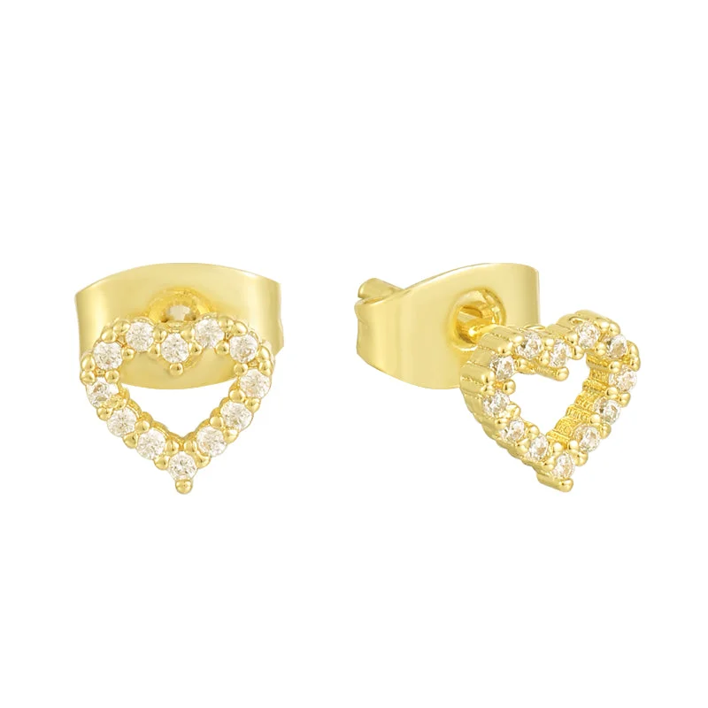 Medium hoop earrings for an everyday look with the perfect balance of style-With Love Earrings