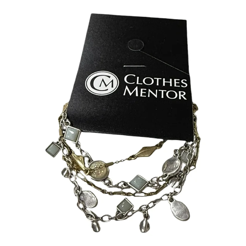 Simple gold bangle bracelets with smooth finishes for a classic and elegant style-Bracelet Chain By Lucky Brand