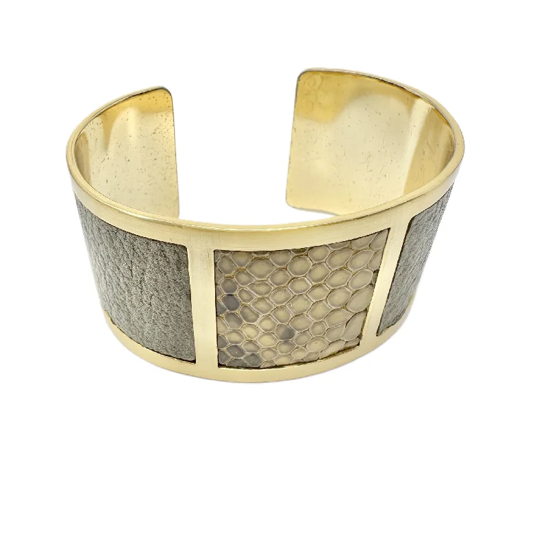 Bangle bracelets with open-ended designs for a modern and adjustable fit-Bracelet Cuff By Brighton