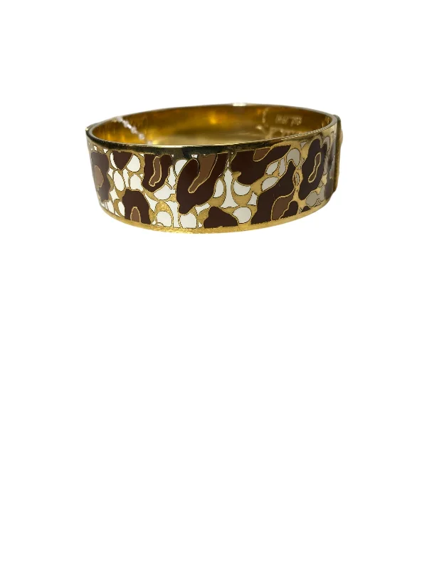 Wide bangle bracelets with modern geometric patterns for a bold fashion statement-Bracelet Designer By Coach