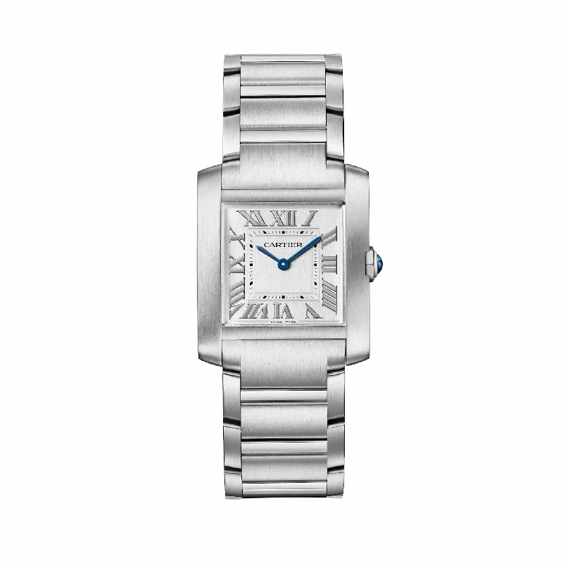 Best necklaces and pendants with matching earrings for a coordinated, elegant look-Cartier Tank Francaise