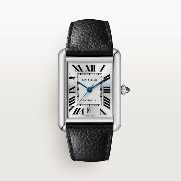 Necklaces and pendants with feather designs for a boho-chic, carefree vibe-Cartier Tank Must XL automatic