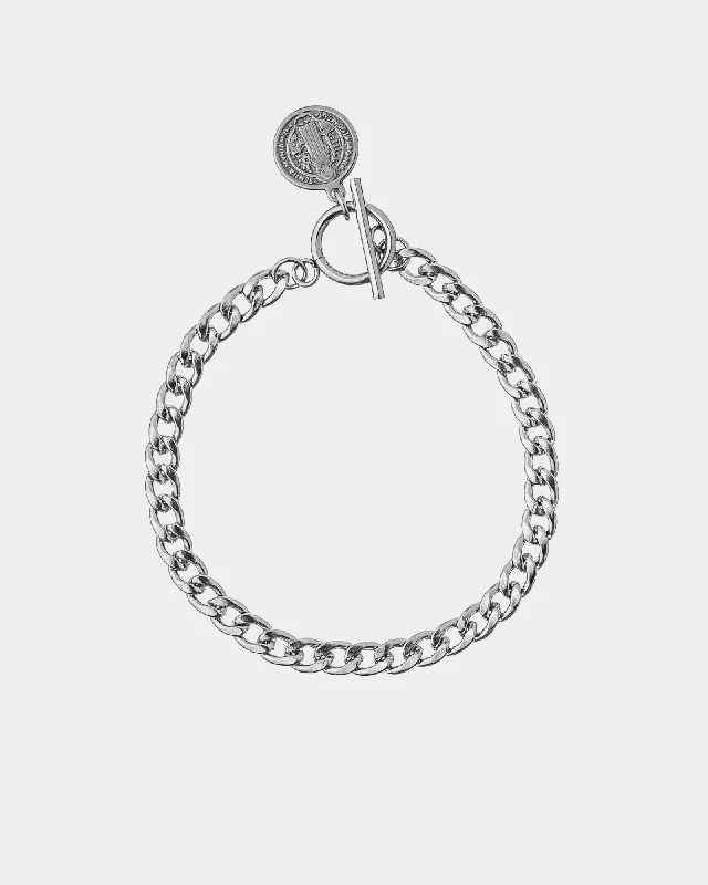 Best bangle bracelets with infinity symbols for a timeless and meaningful design-St. Benedict's Cuban Bracelet