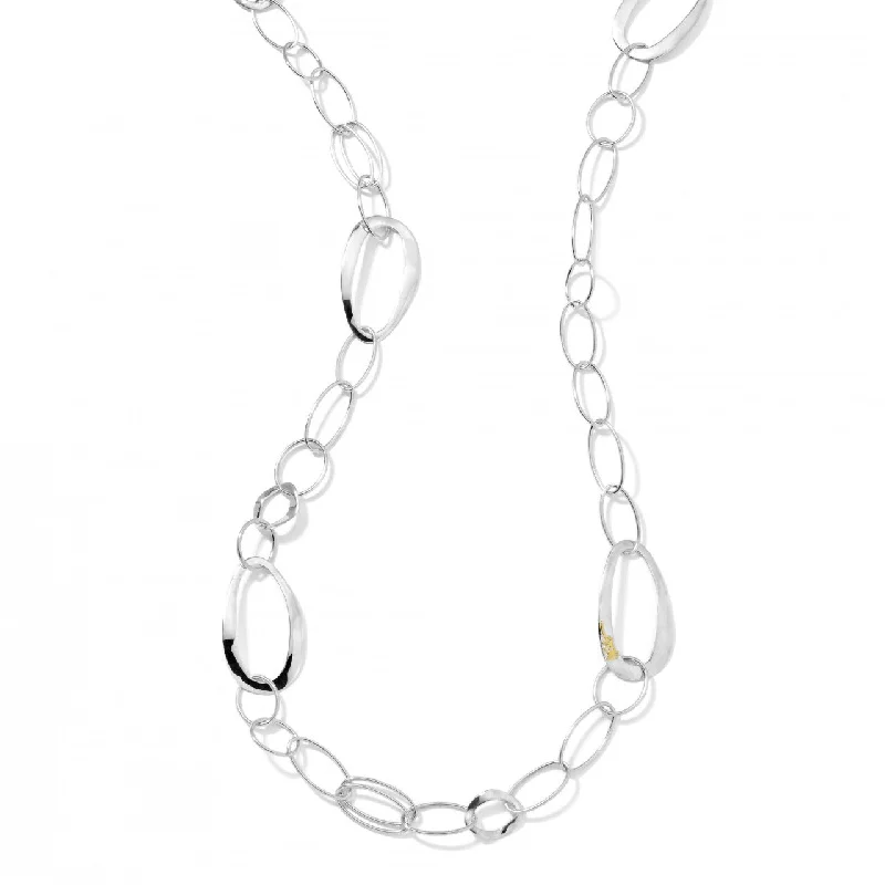 Elegant necklaces and pendants with gold chains for a chic, timeless appearance-IPPOLITA Classico Cherish Chain Necklace in Sterling Silver