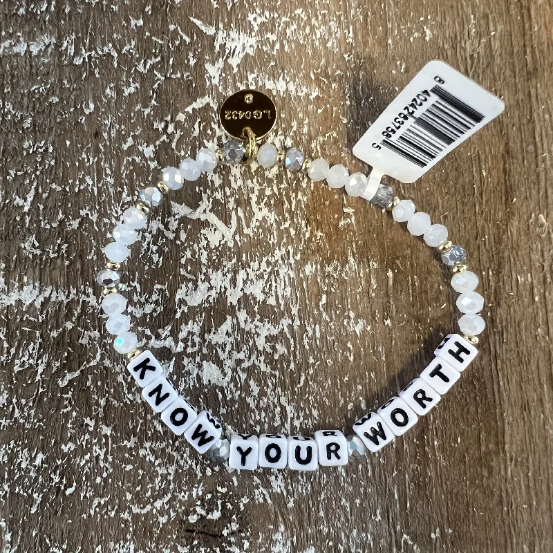 Lightweight bangle bracelets with subtle shimmer for an understated yet elegant look-Little Words Project You Have Time Fall Bracelet