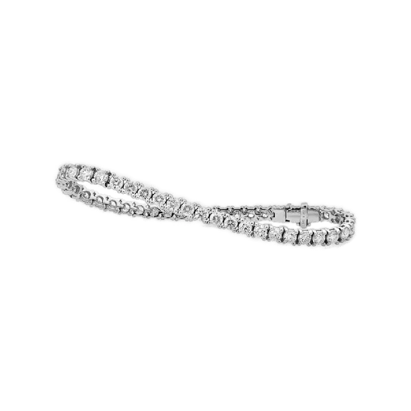 Elegant bangle bracelets with diamonds for a luxurious and sparkling accessory-Rivière sumin bracelet