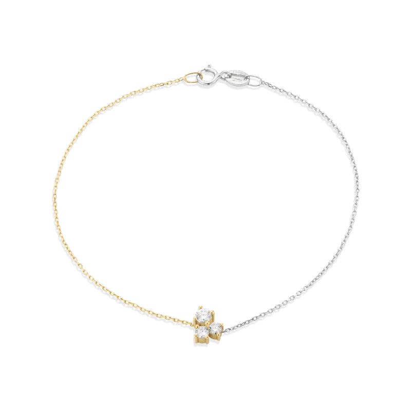 Best silver bangle bracelets with intricate detailing for a timeless and sophisticated style-Dyad bracelet