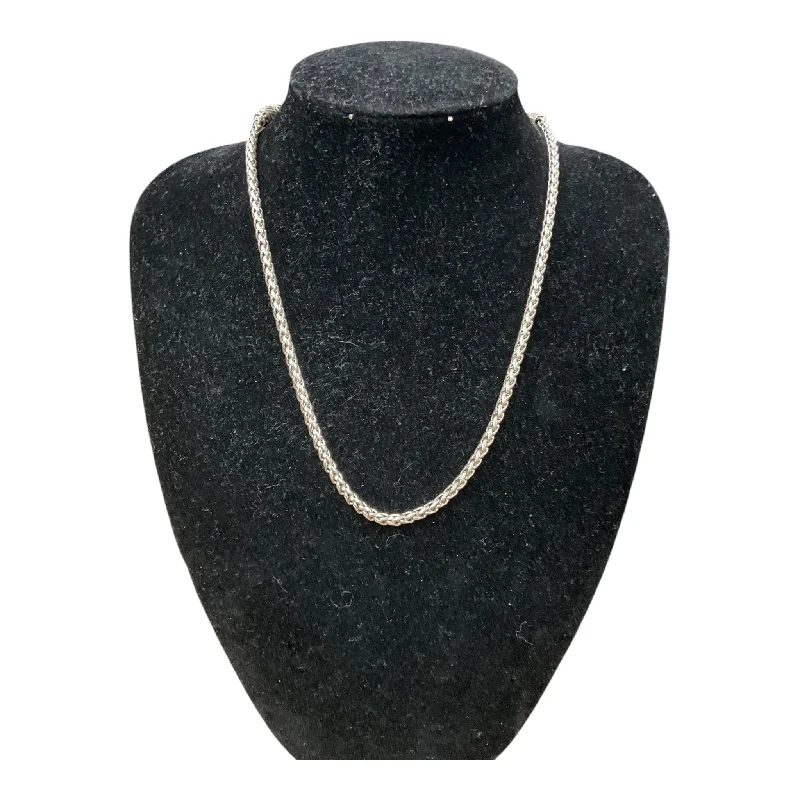 Stunning necklaces and pendants with jade gemstones for a calming green hue-Necklace Chain By Brighton