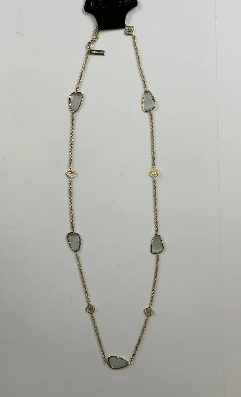 Layered necklaces and pendants for a trendy and fashionable stacked look-Necklace Designer By Kendra Scott