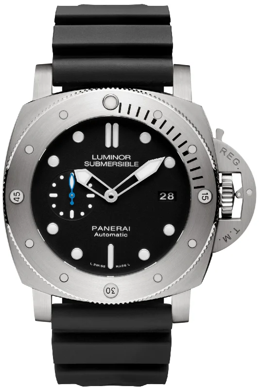 Simple necklaces and pendants with bar pendants for a sleek modern design-Panerai Luminor 1950 Submersible