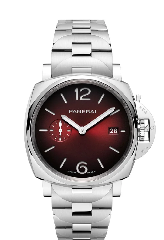 Necklaces and pendants with celestial starburst designs for a radiant look-Panerai Luminor Due. 42mm Cush