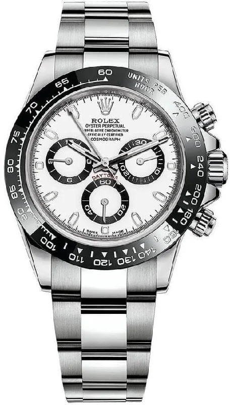 Necklaces and pendants with infinity love symbols for an eternal, romantic gesture-Rolex Daytona "Panda"