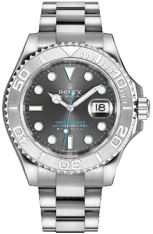 Best necklaces and pendants with opal gemstones for an iridescent glow-Rolex Yacht-Master 40