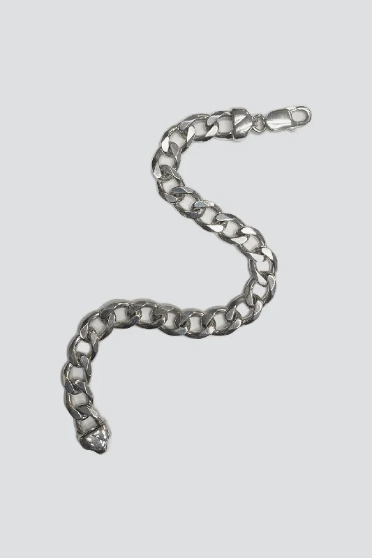 Elegant necklaces and pendants with gold chains for a chic, timeless appearance-Sterling Silver 8mm Curb Chain