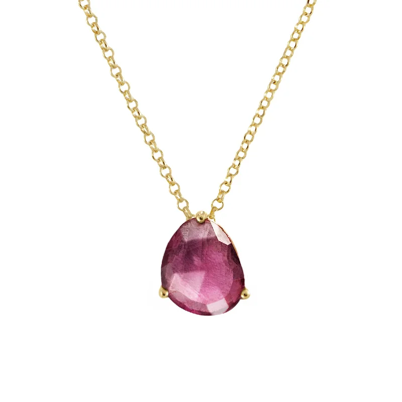 Elegant necklaces and pendants with diamond accents for added sparkle-Syra Gold Necklace